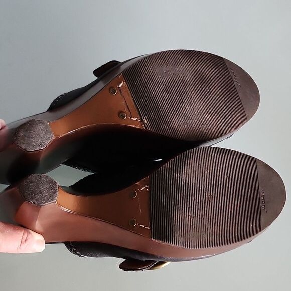 Frye Leather Mule Heels - Picture 8 of 11